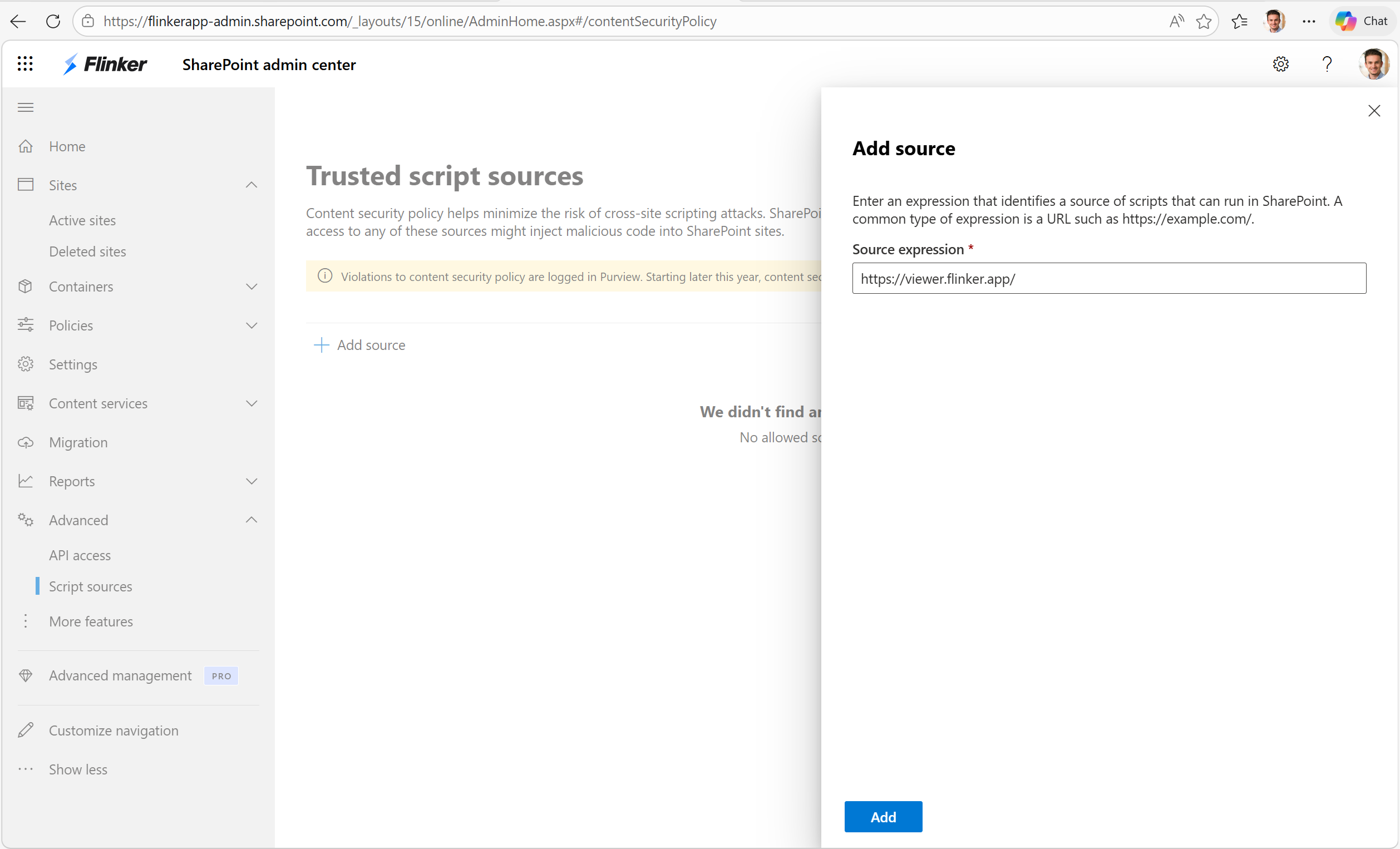 Add viewer library to trusted script sources