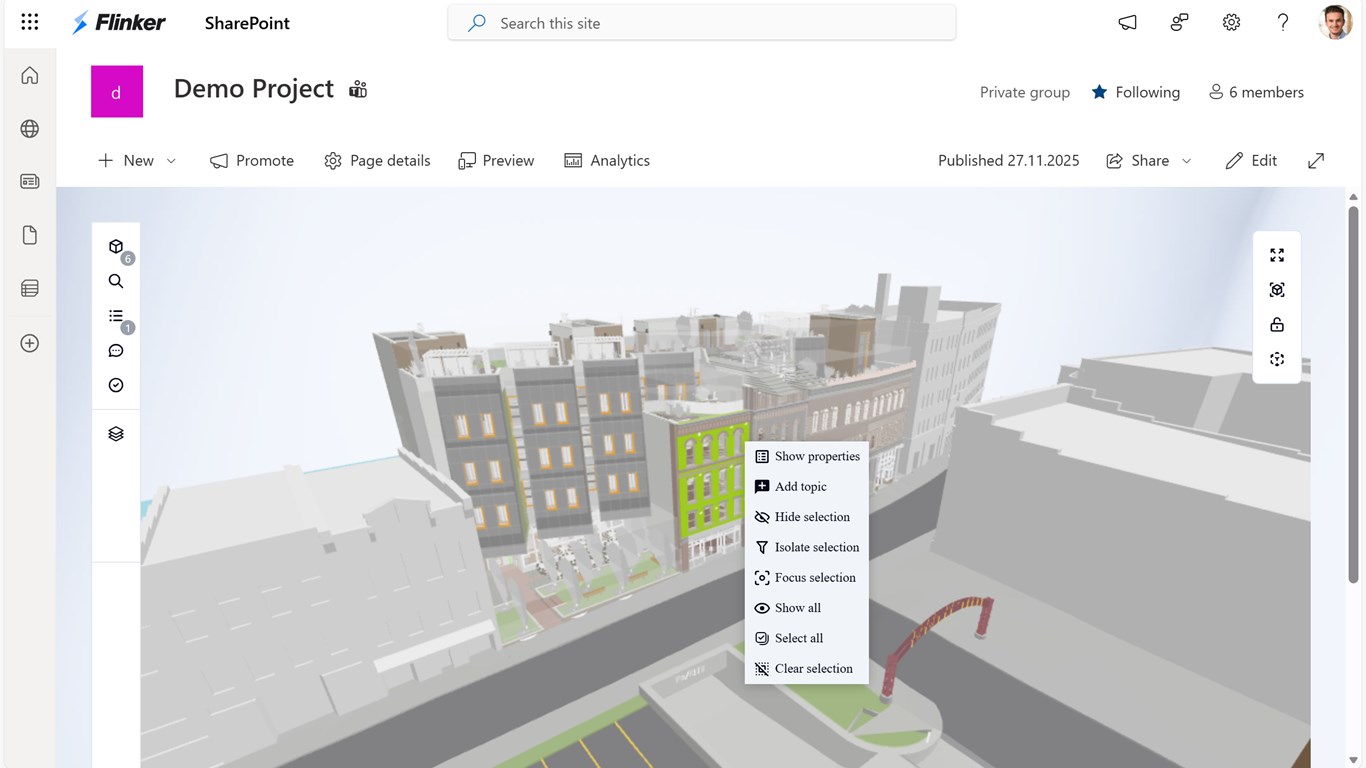IFC Viewer for SharePoint