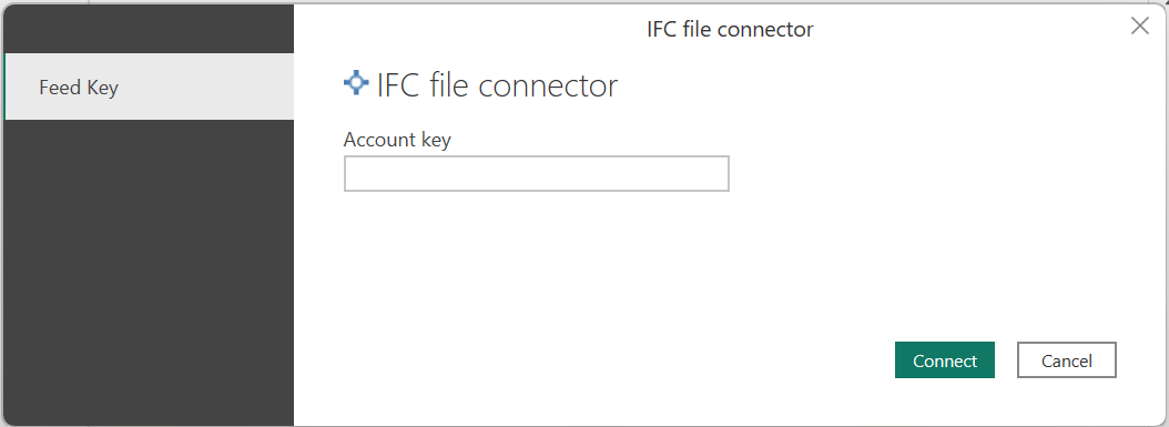 Insert IFC connector license key